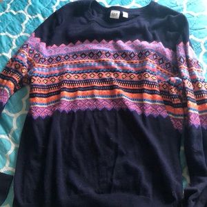 Gap multi color sweater